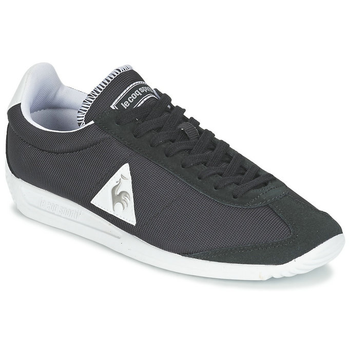 Le Coq Sportif Quartz Nylon Noir Chaussures Baskets Basses Homme